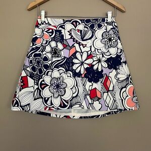 {Express} Floral Mini Skirt - Womens 0 - NWT